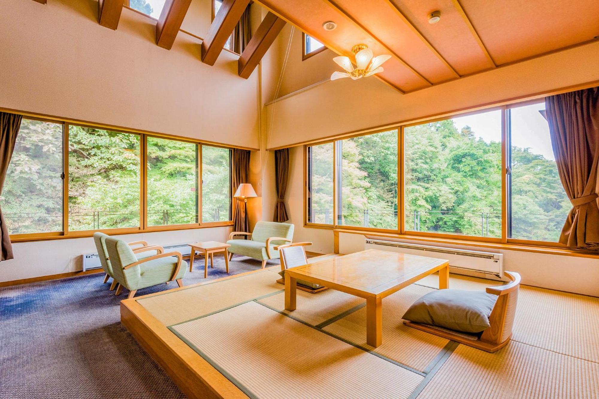 מלון Shibukawa Ooedo Onsen Monogatari Ikaho מראה חיצוני תמונה